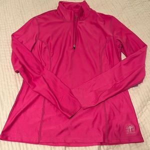 Snow Angel size medium quarter zip top